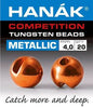 Hanak Competition Tungsten Bead Metallic Orange Australia