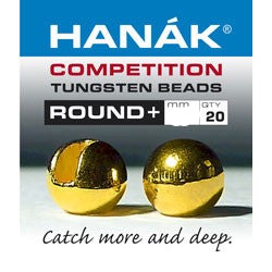Hanak Competition Tungsten Bead Round Gold Australia 