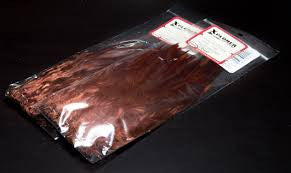 Strung rooster saddle long woolly wooly bugger feathers