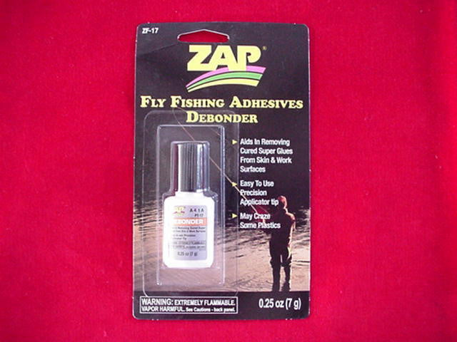 Fly Fishing Adhesive Debonder - Zap Australia